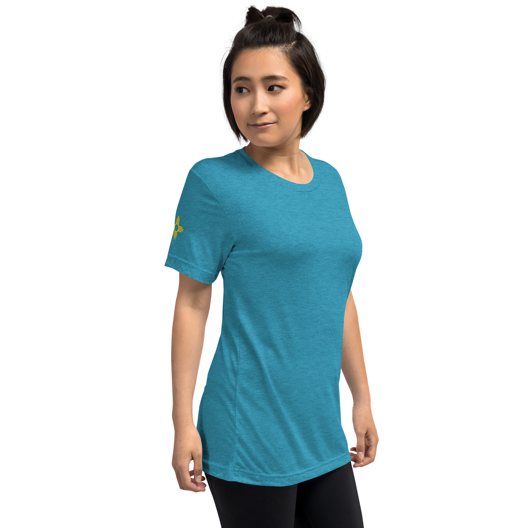 Embroidered Zia Short Sleeve T-Shirt - Image 13