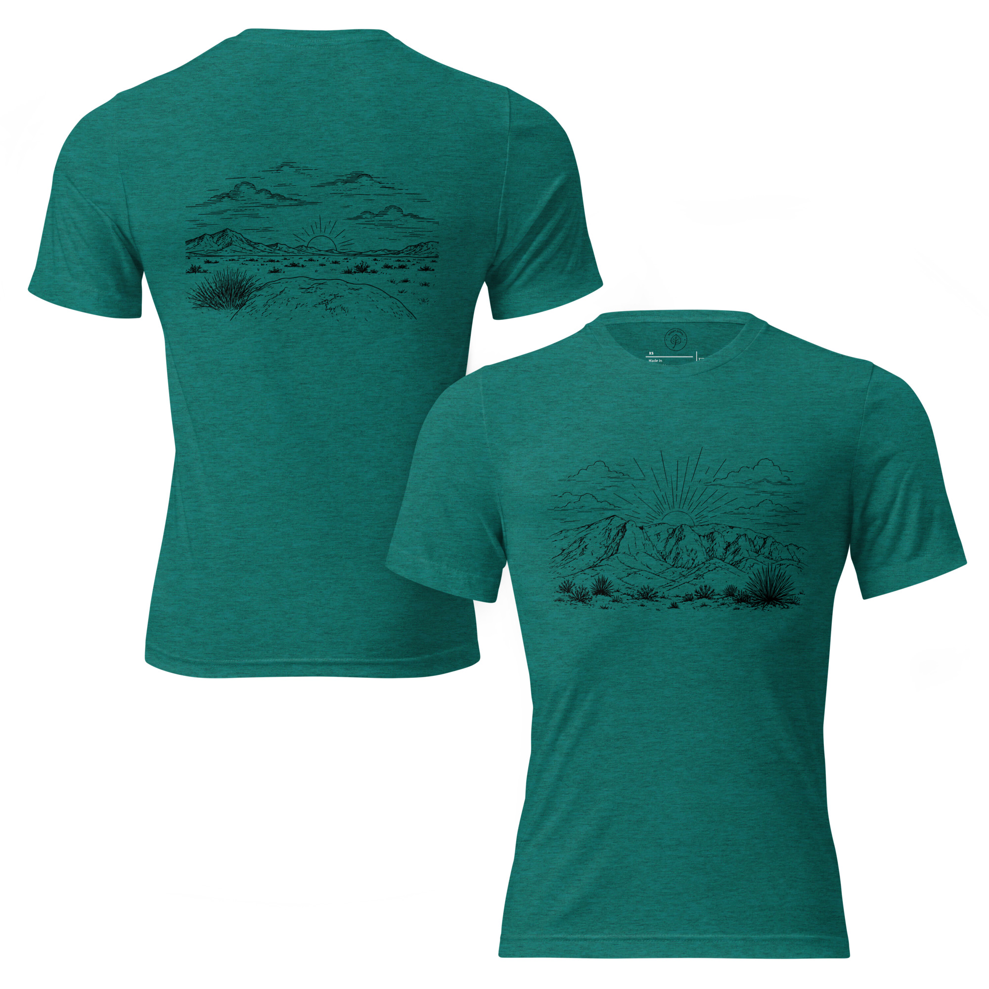 Sunrise/Sunset Short sleeve t-shirt