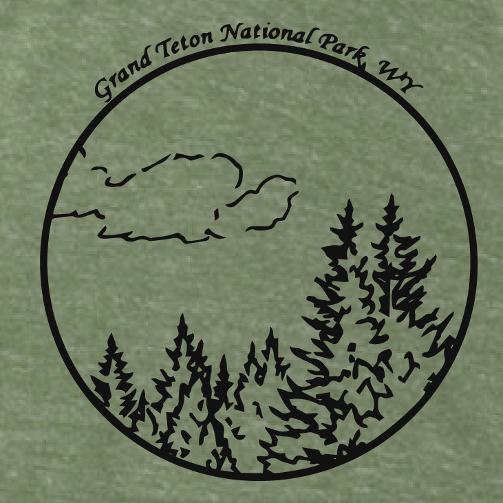 Grand Teton National Park Short Sleeve T-Shirt - Image 5