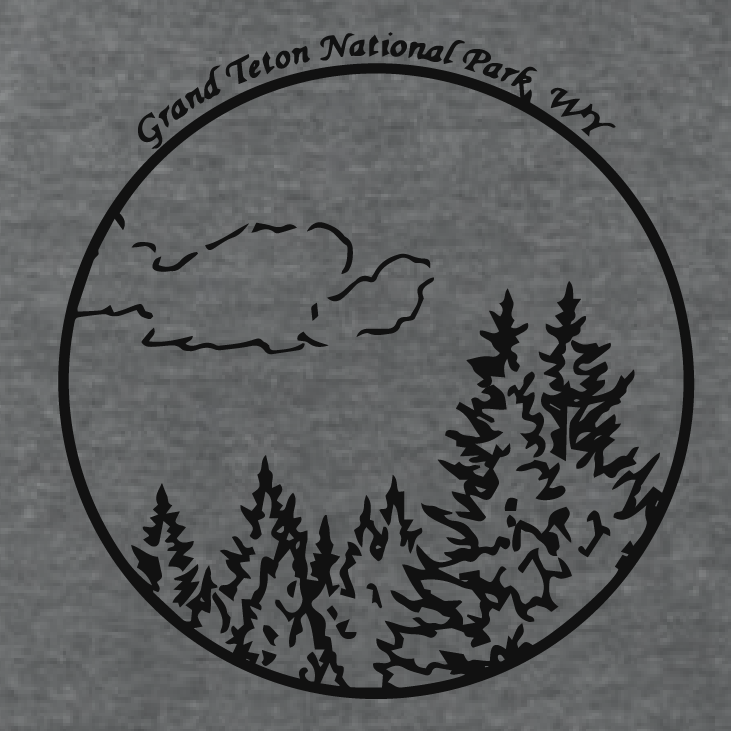 Grand Teton National Park Short Sleeve T-Shirt - Image 7