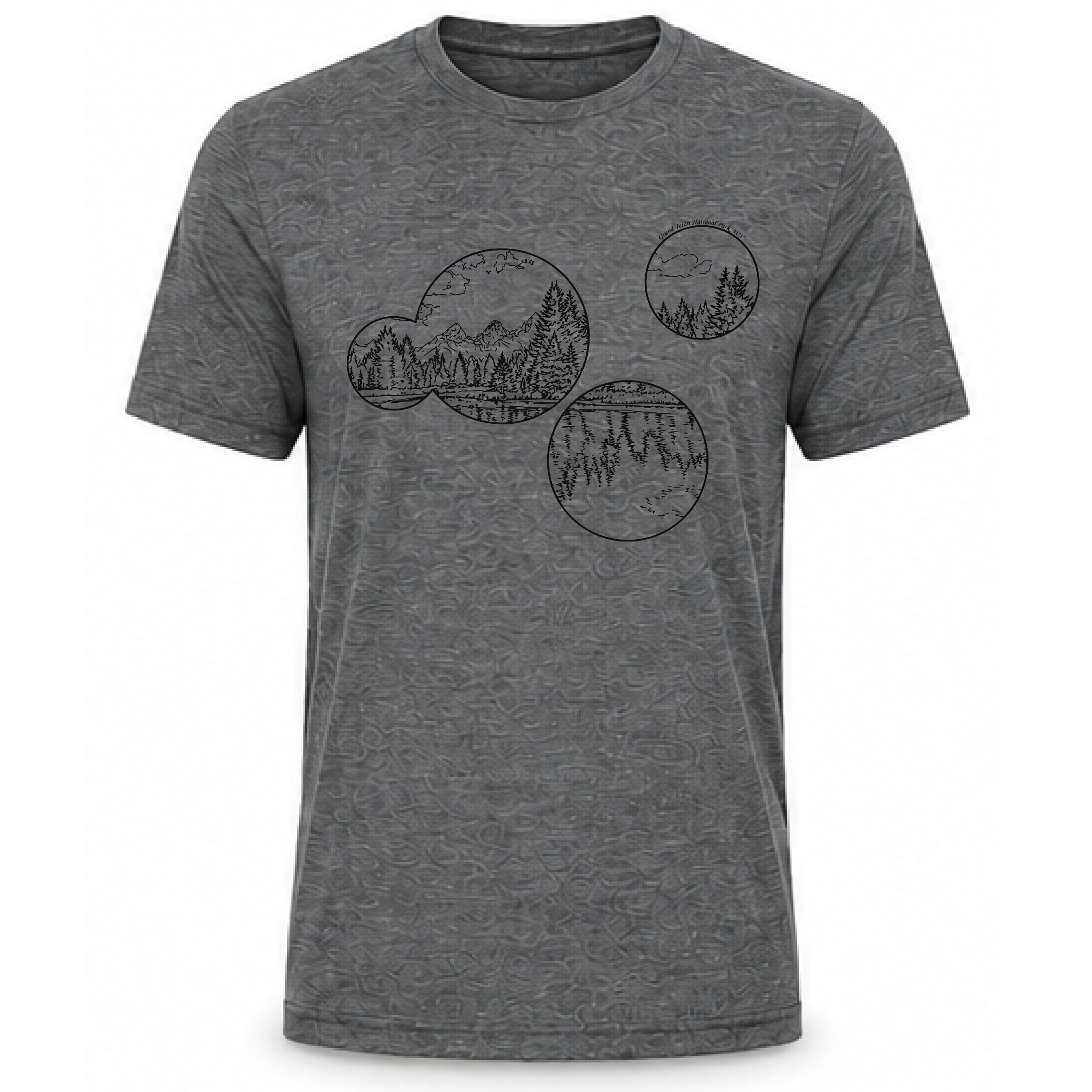 Grand Teton National Park Short Sleeve T-Shirt - Image 6